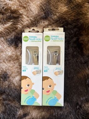 fridababy NailFrida SnipperClipper Nail Care Kit - White/Light Blue Packaging